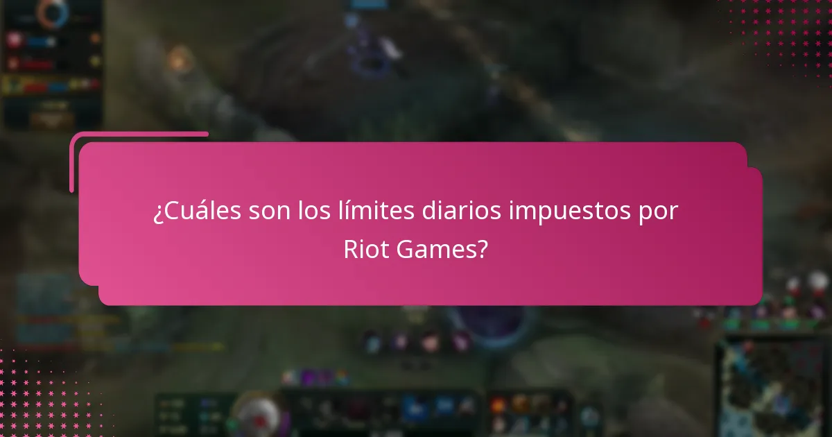 ¿Cómo se comparan los límites de Riot Games con los de otras compañías de juegos?