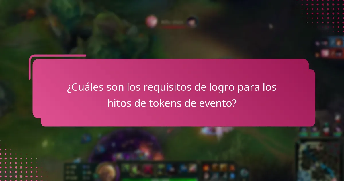 ¿Cómo puedo rastrear el progreso hacia los hitos de tokens de evento?