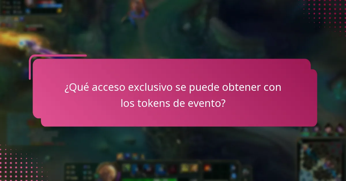 ¿Cuáles son las ofertas de tiempo limitado asociadas con los tokens de evento?