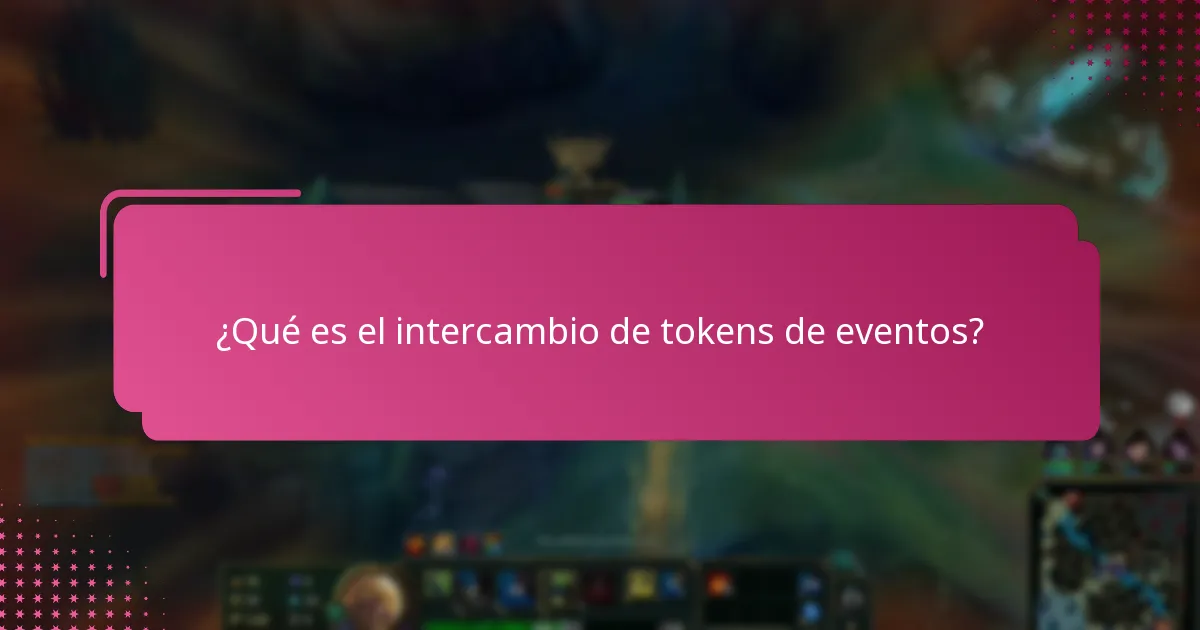 ¿Cuáles son las mejores prácticas para implementar el intercambio de tokens de eventos?