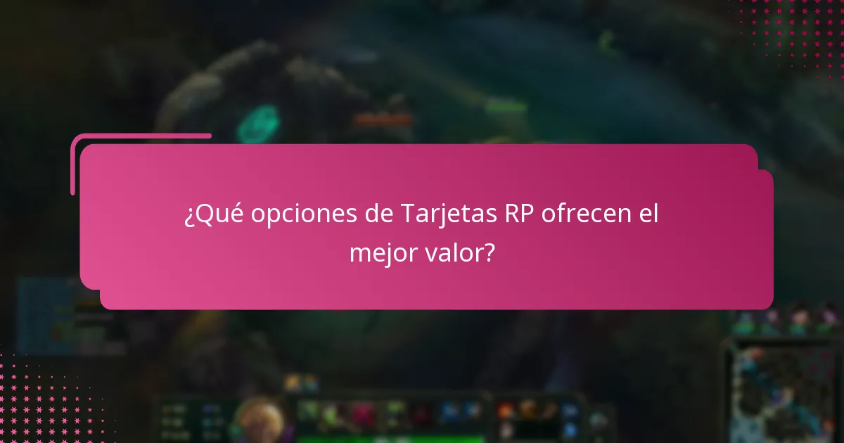 ¿Cuáles son las promociones actuales para las Tarjetas RP?