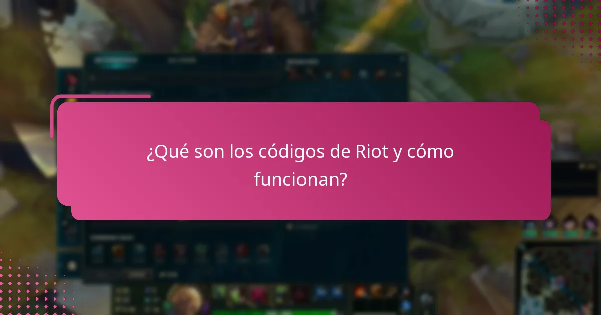 ¿Cómo canjeo códigos de Riot?